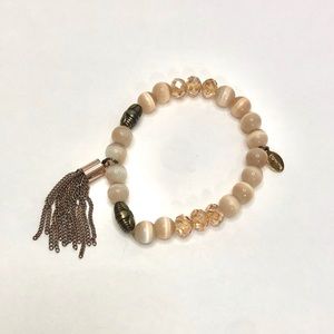 Express . Beaded Tassel Bracelet